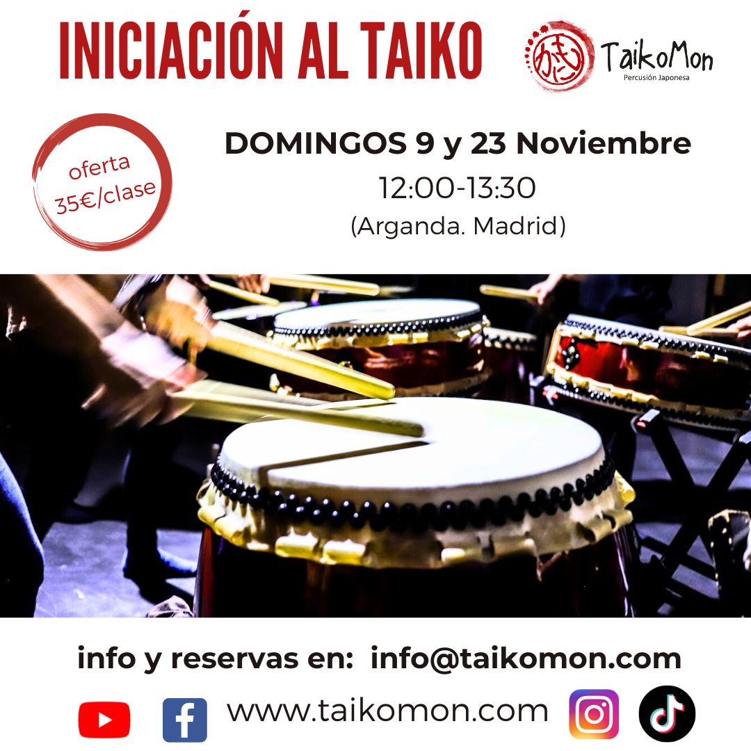 Iniciación al Taiko